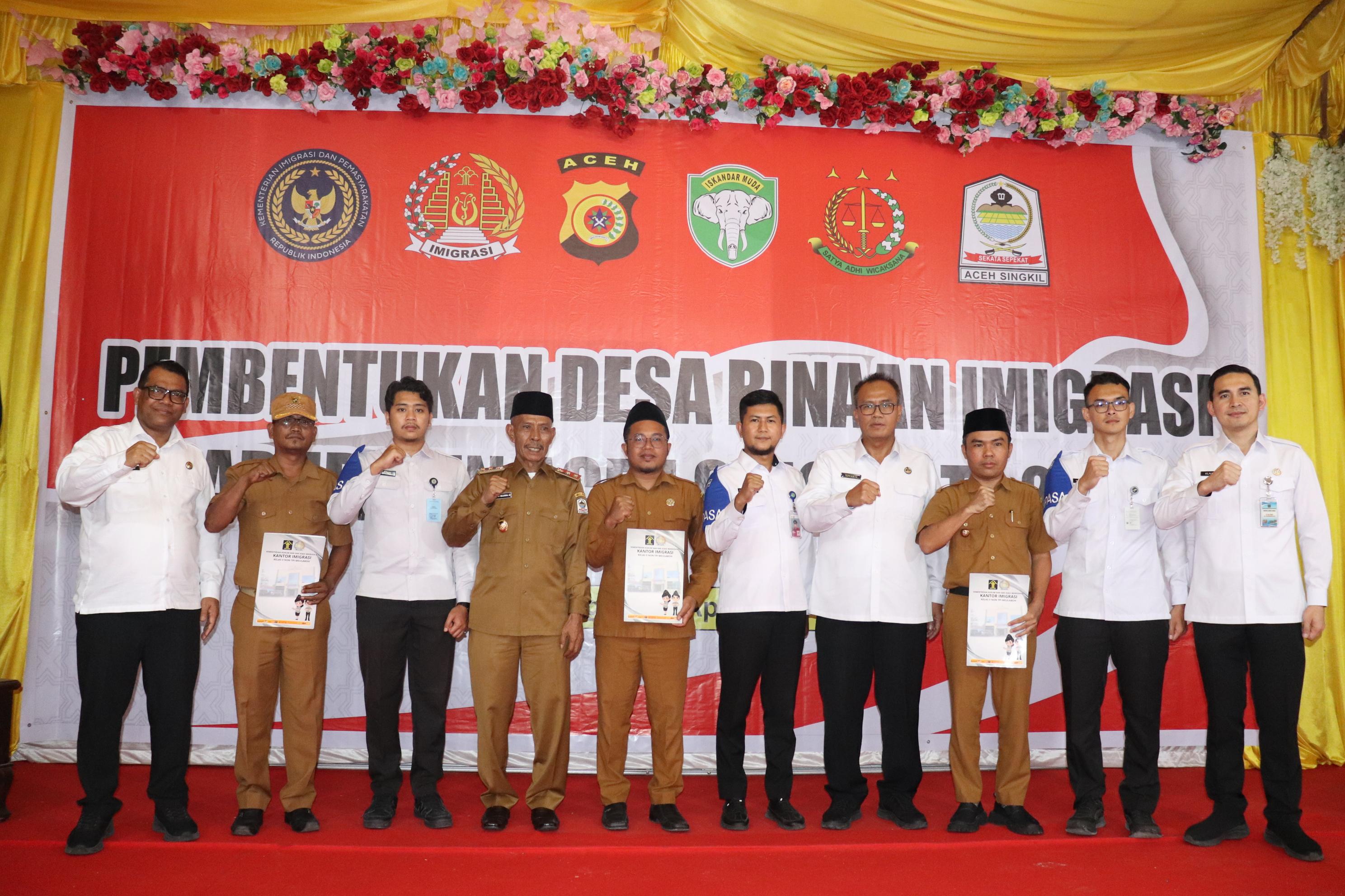Desa Binaan: Strategi Imigrasi Meulaboh Lindungi Warga Aceh Singkil dari TPPO dan TPPM
